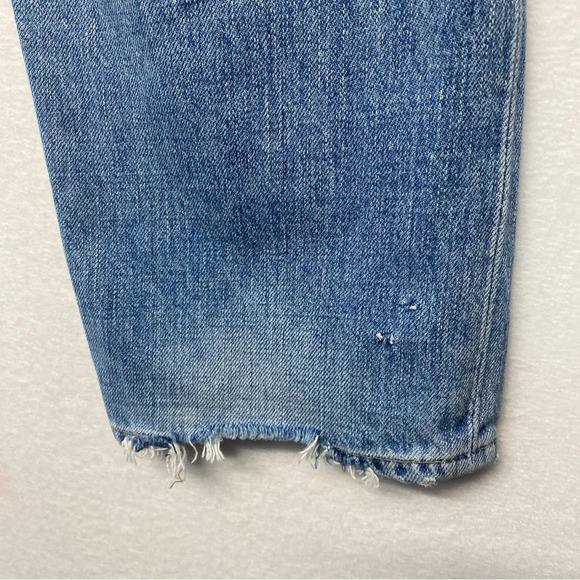 Citizens of Humanity Jeans Emerson 28 Spotlight Distressed Wash Boyfriend Crop - Picture 5 of 14